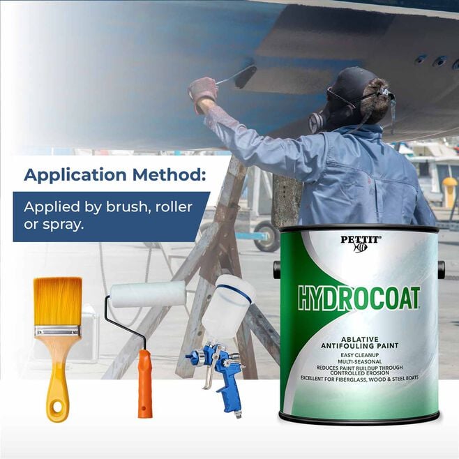 Pettit 1164006 Hydrocoat Bottom Paint, Red Gal.