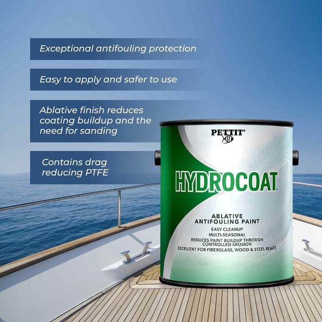 Pettit 1134006 Hydrocoat Bottom Paint, Green Gal.