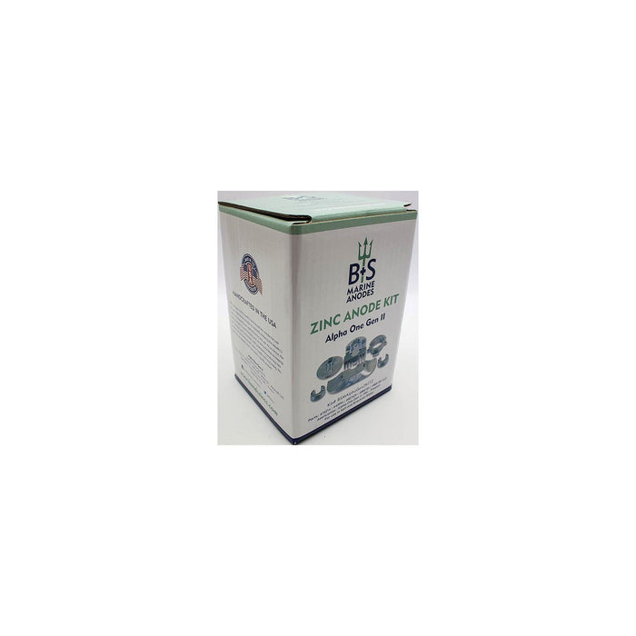 B & S Anodes BSMALPHAGEN2KITZ Alpha One Gen II Zinc Anode Kit