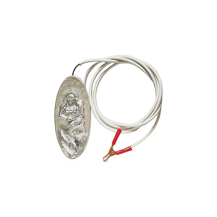 B & S Anodes BSMMERMAID Mermaid Hanging Zinc Anode w/Cable