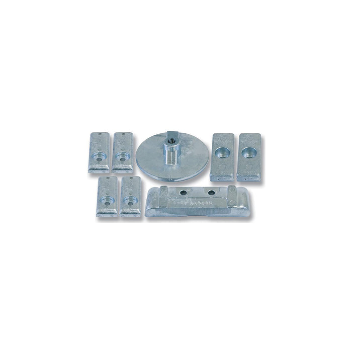 B & S Anodes BSMVERADOKIT6Z Mercury Verado V6 Zinc Anode Kit