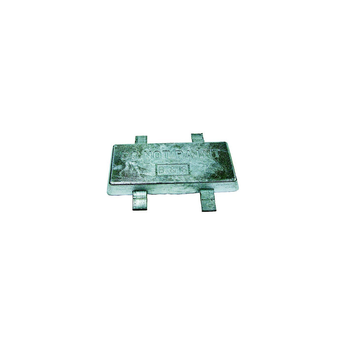 B & S Anodes BSMWO114X6X12 Zinc Weld On Plate