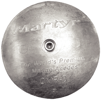 Martyr CMR02AL Rudder/Trim Tab Anode With Stainless Steel Allen Head