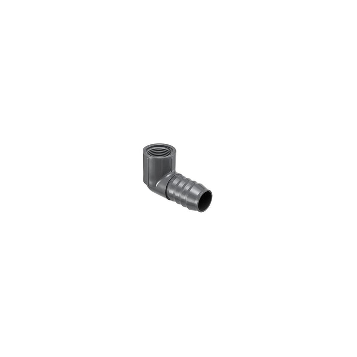 Brass Fittings 1407-101 PVC 90° Reducing Elbow, 3/4" x 1/2"