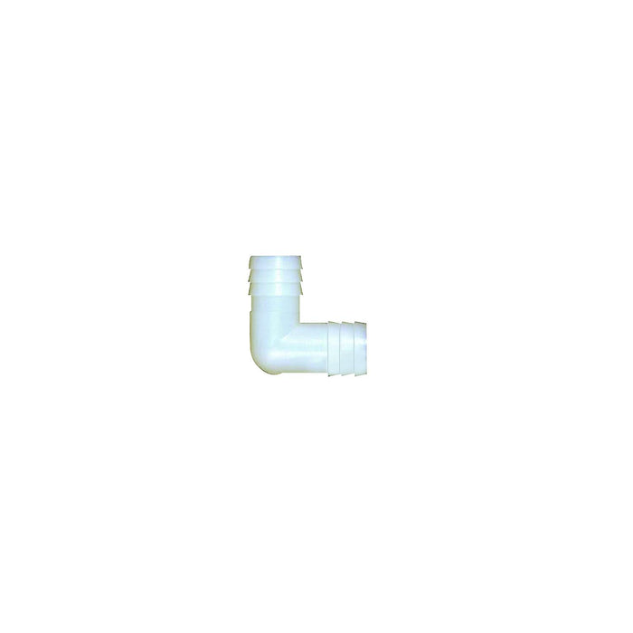 Plastic Hose Barb Union Elbow 1/2 X 1/2