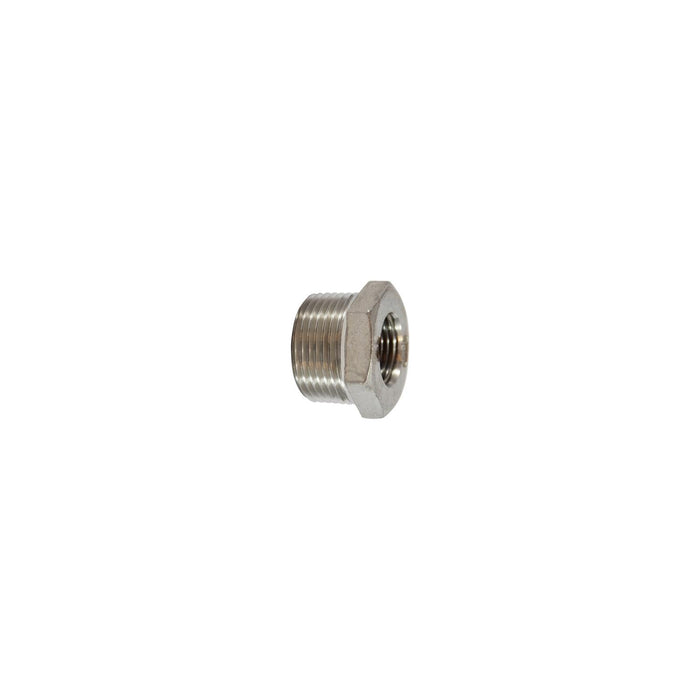 Brass Fittings 64-509 304 Stainless Steel Hex Bushing, 3/4" x 1/2"