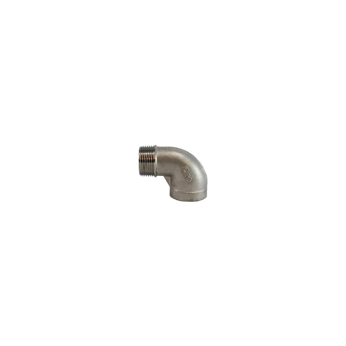 Brass Fittings 74-164 316 Stainless Steel 90° Street Elbow, 3/4"