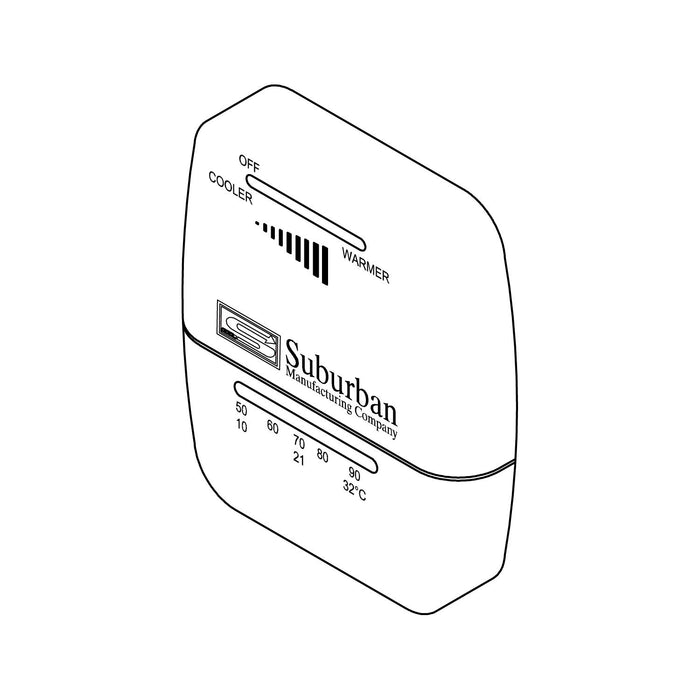 Suburban Mfg 161154 Suburban Furnace Part, Thermostat