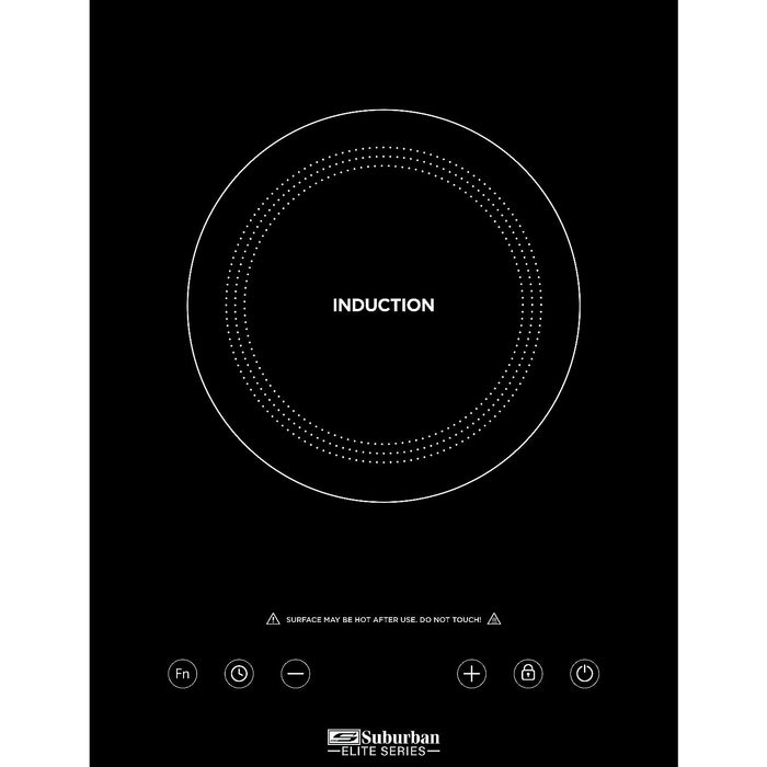 Suburban Mfg 3308A Suburban Elite Series Induction Cooktop, Single Element