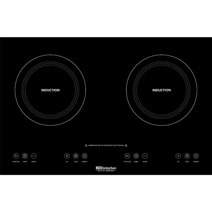 Suburban Mfg 3309A Suburban Elite Series Induction Cooktop, Double Element