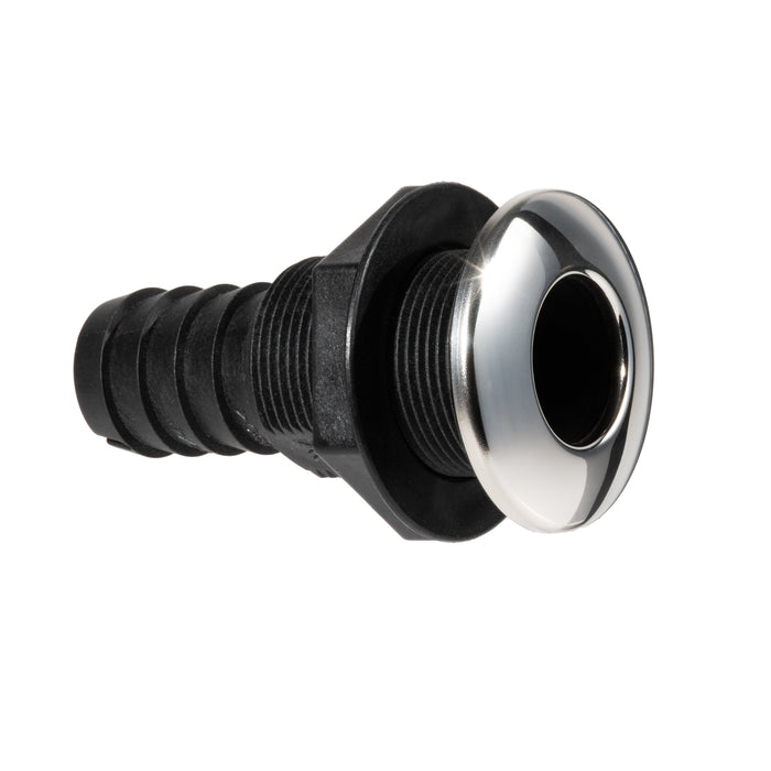 Whitecap Thru-Hull Fitting Straight Hose Barb