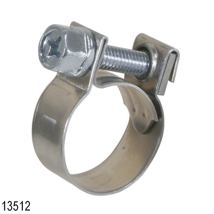 Scandvik 13511 Aba 304 Stainless Steel Mini Clamps, Size 11