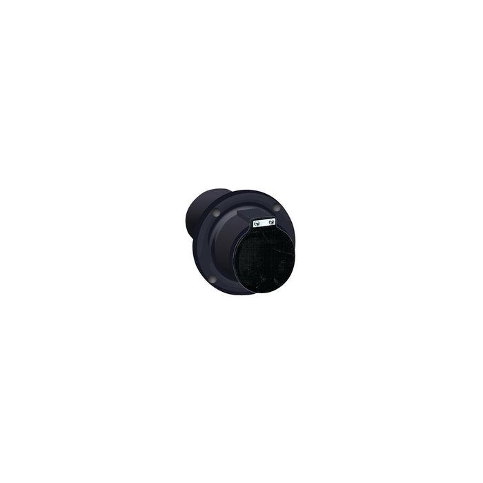 Centek Veratron 1200325 4" Exhaust Thru-Hull, Black w/Flapper