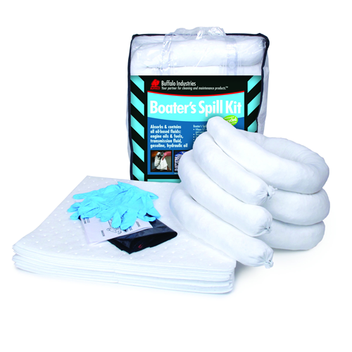 Buffalo Rags 92003 Boaters 5 Gallon Oil Only Spill Kit