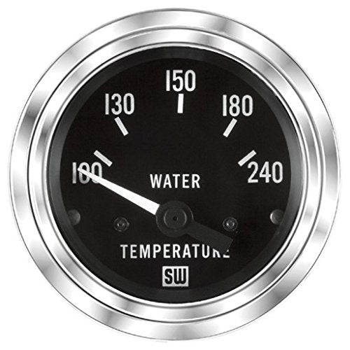 Stewart Warner Medidor de temperatura del agua 100-240 F