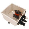 Bomba de sumidero para ducha multipuerto Johnson Pump de 1000 GPH, 12 V, con interruptor