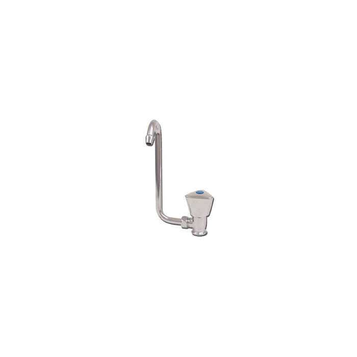 Scandvik 10089 Chrome Plated Brass Cold Water Folding Faucet