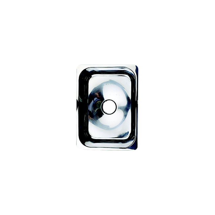 Scandvik 10218 Rectangular Stainless Steel Mirror Finish Sink
