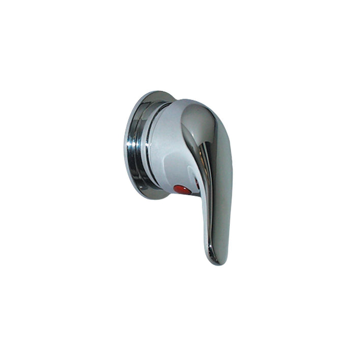 Scandvik 10479 Single Lever Shower Mixer Valve w/ Compact Trim Ring (Includes, (3) 1/2" Hose Barb Fittings)