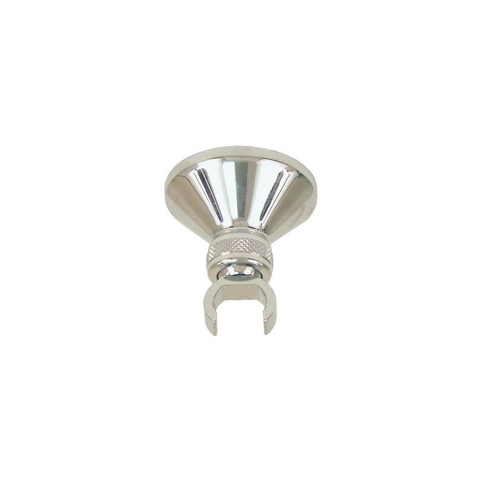 Scandvik 10650P Shower Handle Holder, Chrome Plated Brass Bulkhead Swivel, Fits All w/Elbow Shower Handles