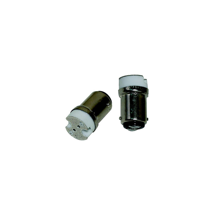 Scandvik 41120P G4 Bi-Pin Socket Adapter, BA15 to G4