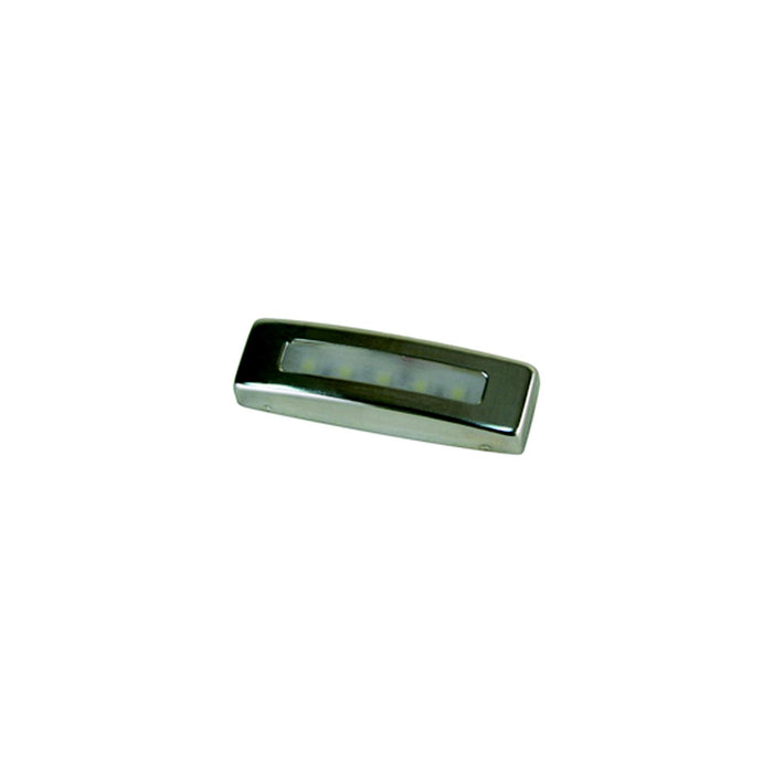 Scandvik 41381P LED 12V Courtesy Lights With Polished Stainless Steel Trim