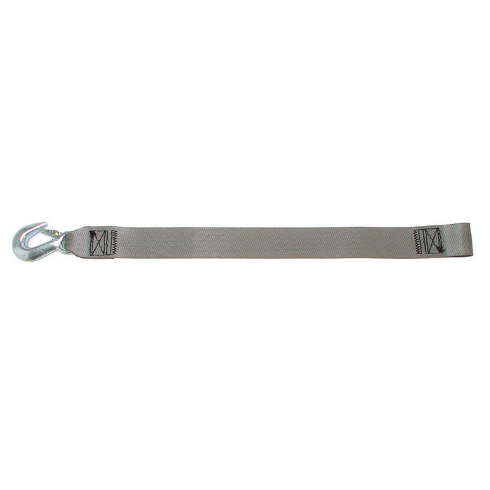 Correa para cabrestante BoatBuckle con extremo de bucle de 2" x 20'
