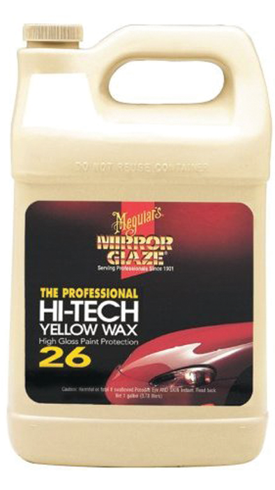 Meguiars M2601 Meguiar's Professional Hi-Tech Yellow Liquid Wax 1 Gallon