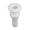 Perko 0328DP4A 5/8" White-Polymer Hose Thru-Hull