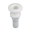 Perko 0328DP6A 1-1/8" White-Polymer Hose Thru-Hull
