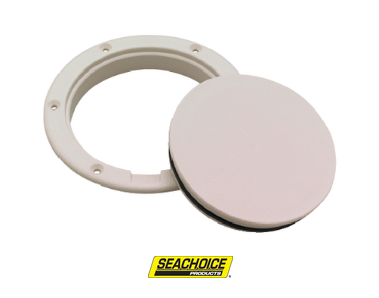 Seachoice 39461 Pry-Up Deck Plate - White