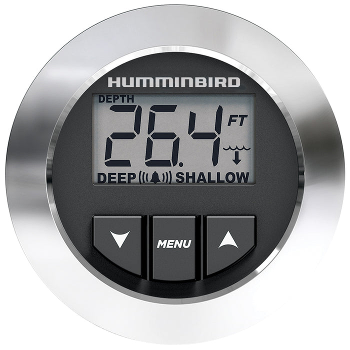 Humminbird HDR 650 con bisel negro, blanco o cromado y transductor TM