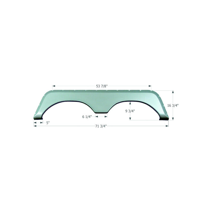 Icon 1625 Tandem Jayco FS770 RV Fender Skirts