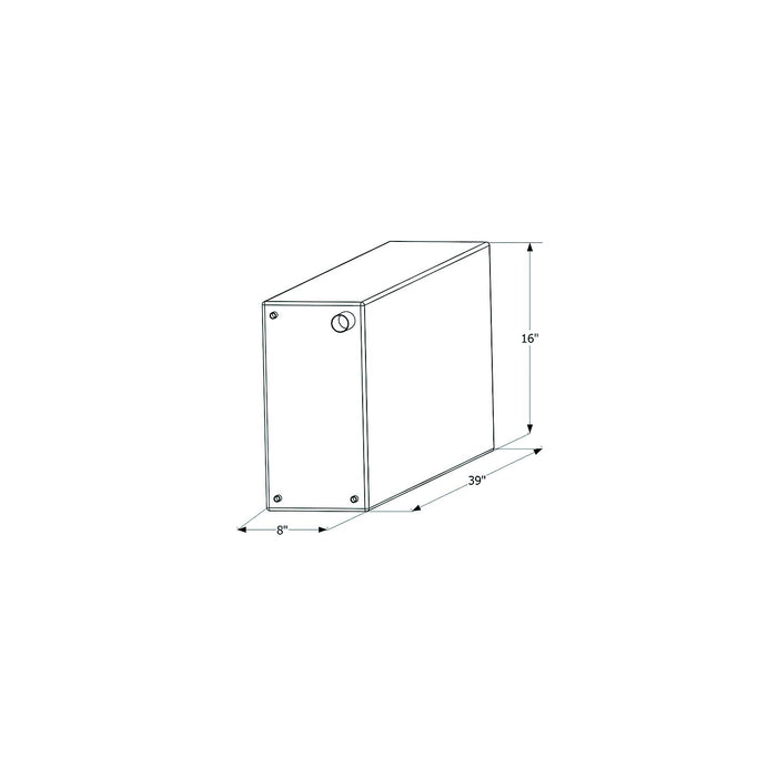 Icon 12724 Fresh Water Replacement Tank, 20 Gal.