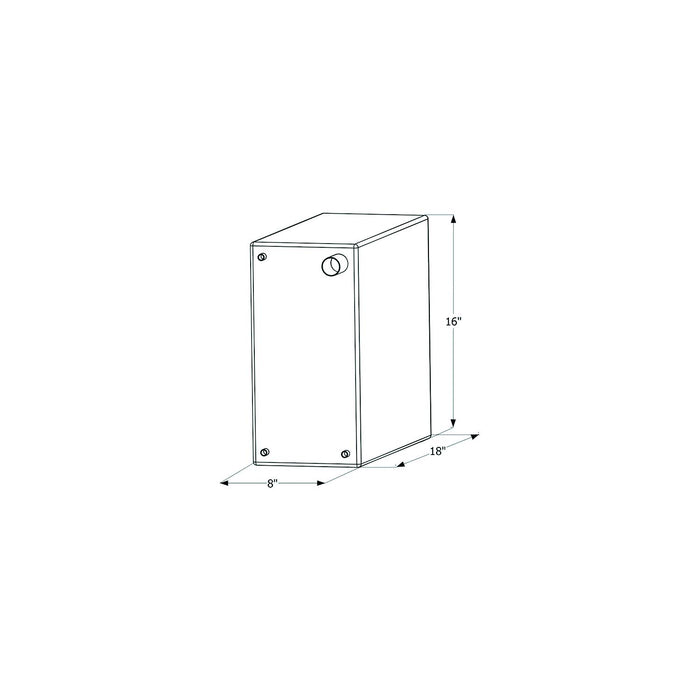 Icon 12729 Fresh Water Replacement Tank, 10 Gal.