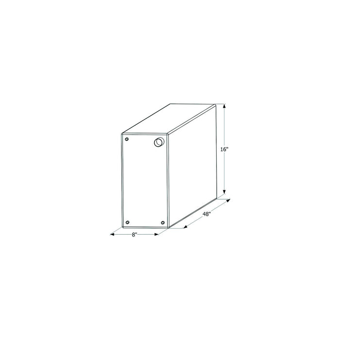 Icon 12733 Fresh Water Replacement Tank, 25 Gal.