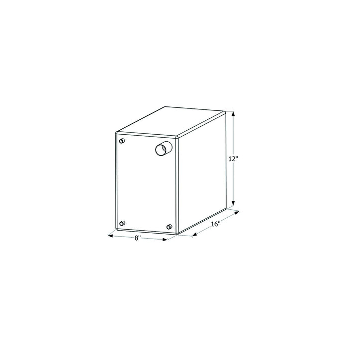 Icon 12738 Fresh Water Replacement Tank, 6 Gal.