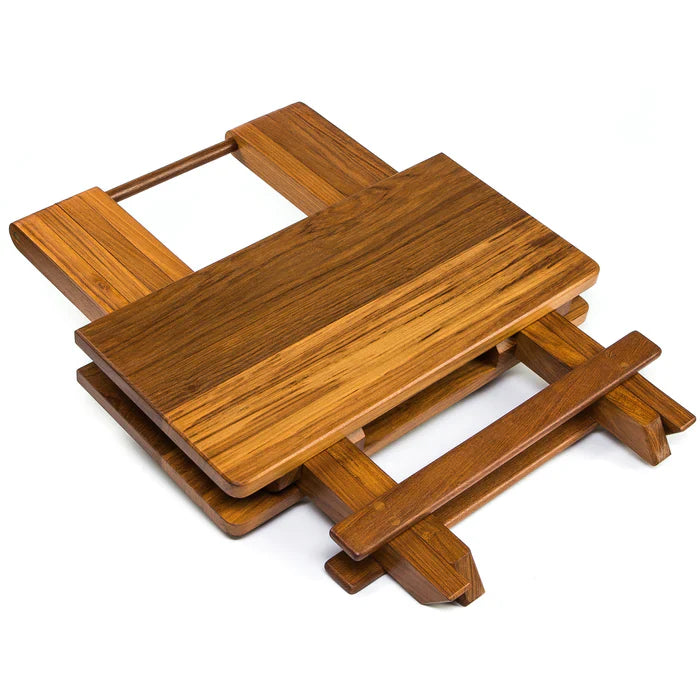 Whitecap 60031 Solid Top Folding Tray Table