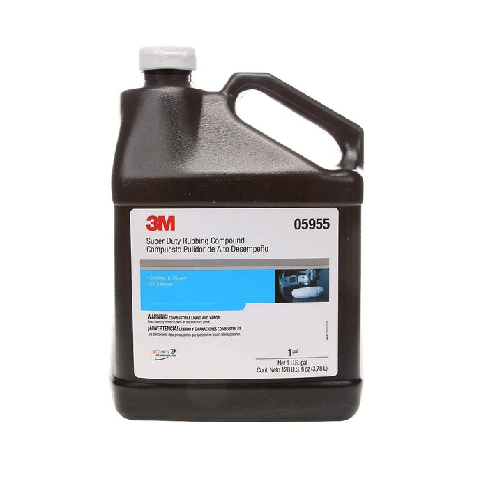 3M 5955 Super Duty Rubbing Compound, Gal.