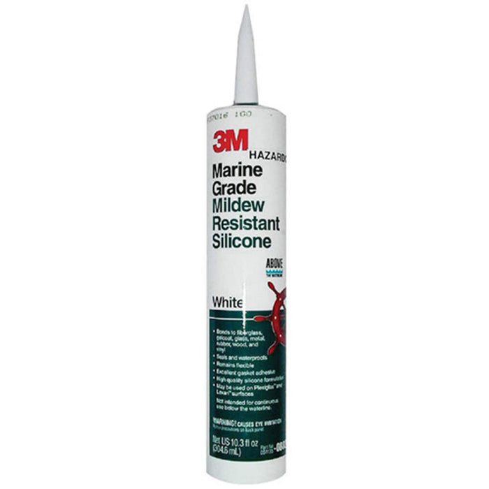 3M 8027 Mildew Res.Silicone(White)Cart