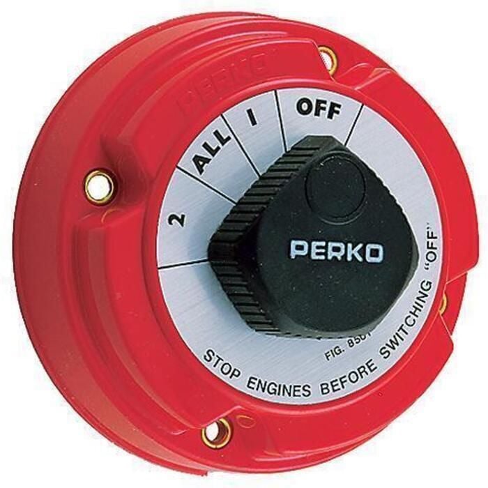 Seachoice 11501 Battery Select Switch, Disconnect Isolator Cutoff, Dual, 12 -50V