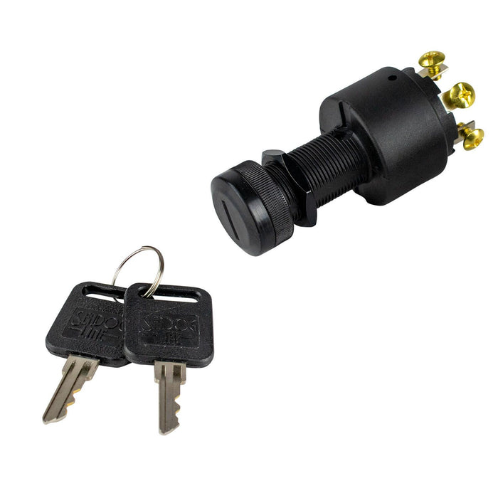 Sea Dog 420375-1 Poly 4-Position Key Switch w/C