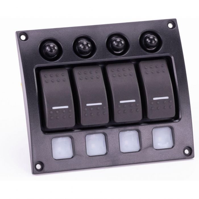 Sierra SP21000 Weather Resistant Breaker Panel, 4-Gang