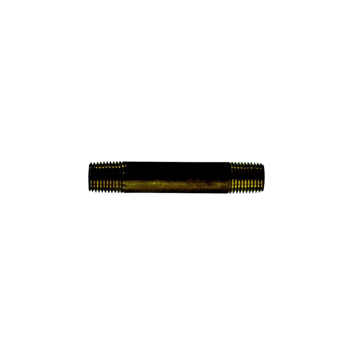 Brass Fittings 40-030 1/4 X 6 Red Brass Pipe Nipple