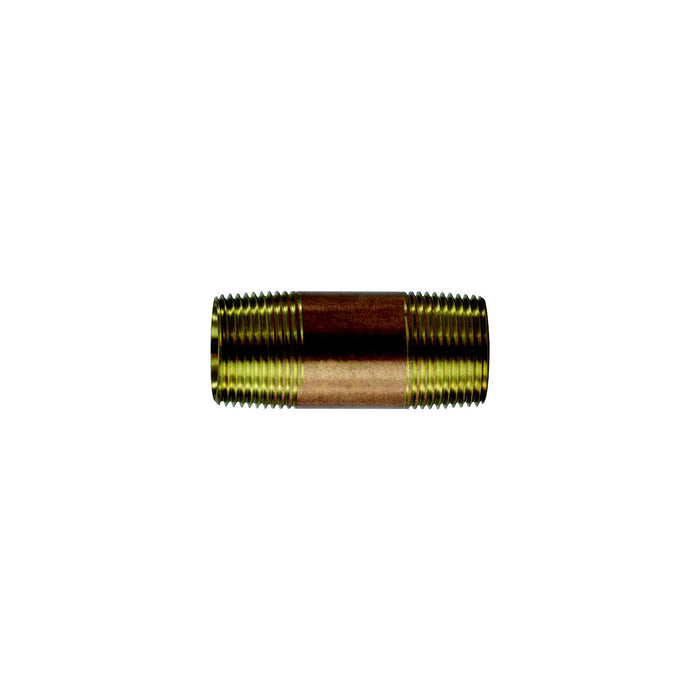Brass Fittings 40-107 1 X 5 Red Brass Pipe Nipple