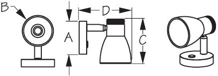 Sea-Dog LED Cabin/Reading Light with Touch Dimmer