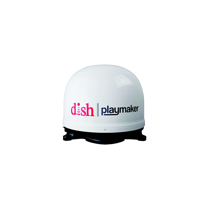 Winegard Co. PL-7000 Winegard White Dish Playmaker Portable Satellite RV TV, Antenna w/o Receiver
