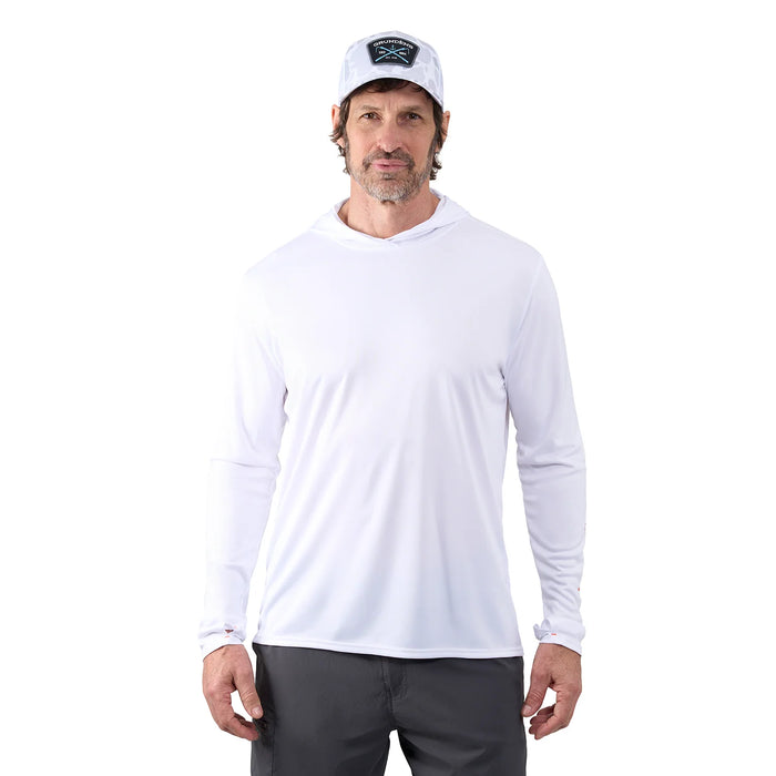 Grundens 40113-100-0017 | Tough Sun Hoodie-White-XXL