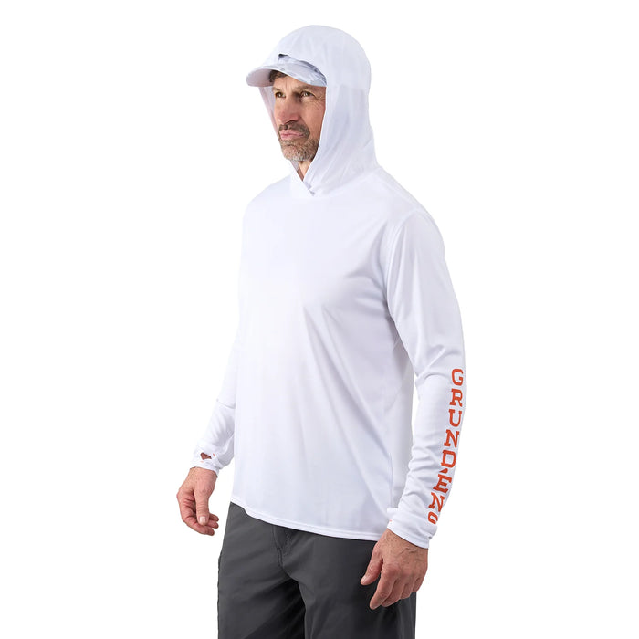 Grundens 40113-100-0016 | Tough Sun Hoodie-White-XL