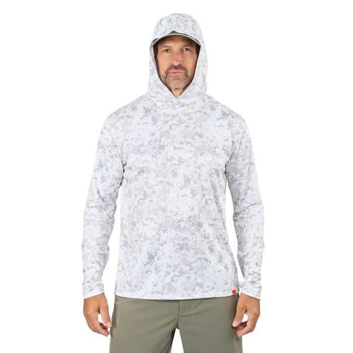 Grundens 40125-923-0015 | Tough Sun Masked Hoody - Squall Camo - L